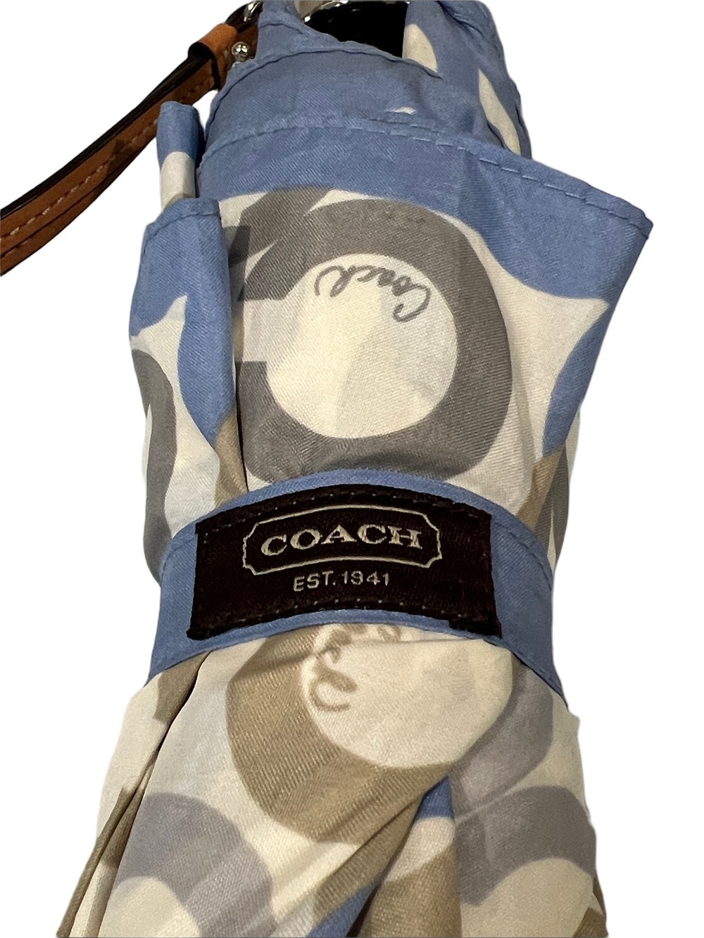 Coach Op Art Signature C Print Umbrella - Picture 3 of 6